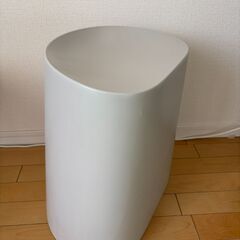 ＜美品＞無印良品 スツール ライトグレーの画像