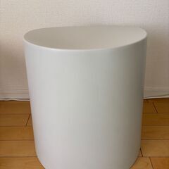 ＜美品＞無印良品 スツール ライトグレーの画像