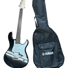 Yamaha エレキギター ブラック ギターケース付きの画像