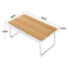 折りたたみテーブル ミニテーブル ローテーブル 机 一人暮らし 小さい ちゃぶ台 ベッドテーブル ベッドデスク 軽量 省スペース 多機能 ノートPC タブレットスの画像