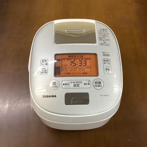 万代店　TOSHIBA 炊飯器　5.5合 