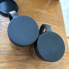 蓋付き　マグカップ　2つの画像