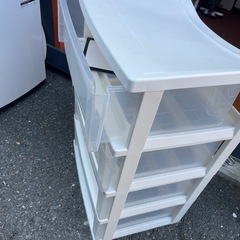 無料　4段　プラチェスト　歪みありの画像