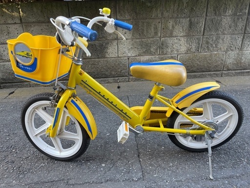 【お話し中です】ドクターイエロー　　16インチ　自転車
