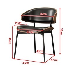 4脚ダイニングチェア　の画像