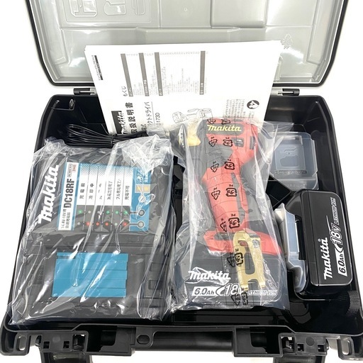 未使用 makita マキタ 18V 充電式インパクトドライバ 20周年 プレミアムレッド TD173DGXPR 【店頭引取限定】