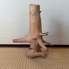 木材　オブジェ 自然な形状の画像
