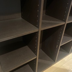 大型　本棚（180×118）書斎の画像