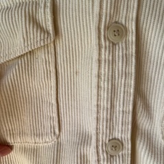 メンズ ユニクロ コーデュロイオーバーサイズワークシャツ  XLサイズの画像