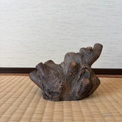 木材　オブジェ　自然な形状の画像