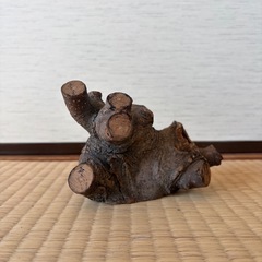 木材　オブジェ　自然な形状の画像