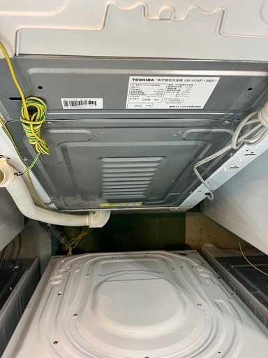 ジャングルジャングル貝塚店　6.0kg 洗濯機　TOSHIBA AW-6GM1  2022年製　縦型洗濯機　クリーニング済み　中古　リ