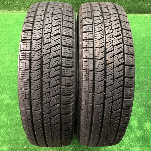 155/65R13 73Q 2本 21年製 ブリヂストン　VRX2 溝7.5 ムーヴ　ワゴンR ラパン等　251203H899