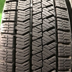 155/65R13 73Q 2本 21年製 ブリヂストン　VRX2 溝7.5 ムーヴ　ワゴンR ラパン等　251203H899の画像