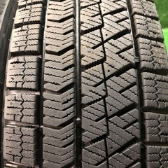 155/65R13 73Q 2本 21年製 ブリヂストン　VRX2 溝7.5 ムーヴ　ワゴンR ラパン等　251203H899の画像