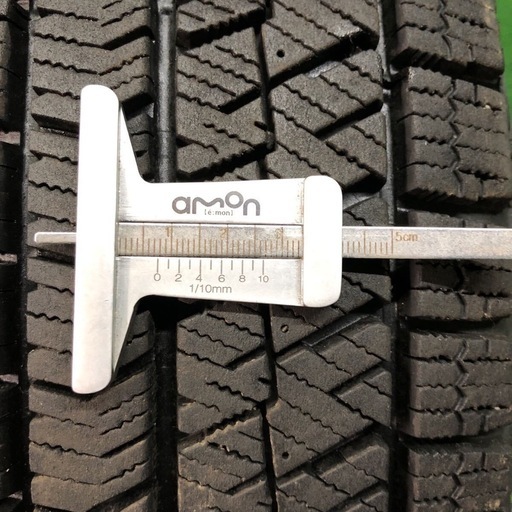 155/65R13 73Q 2本 21年製 ブリヂストン　VRX2 溝7.5 ムーヴ　ワゴンR ラパン等　251203H899