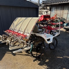 ヤンマー 4条 田植機 Pe-1 農機具 農業機械の画像