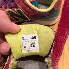 ニューバランス 17cmの画像