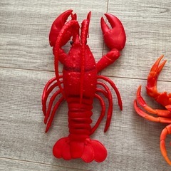 蟹とロブスターのおもちゃの画像