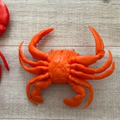 蟹とロブスターのおもちゃの画像