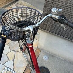 🌈特①　ヤマハ　YAMAHA 　パス　6Ah 電動自転車　電動アシスト自転車　13001の画像