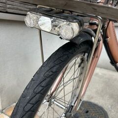 🌈長生きバッテリー8.7Ah🌈ブリヂストン　アシスタユニ　20インチ　電動自転車　電動アシスト自転車　13002の画像