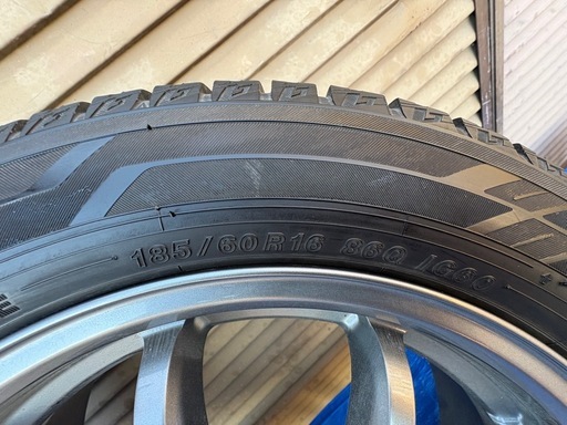 185/60R/16 YOKOHAMA 
アルミ　　
