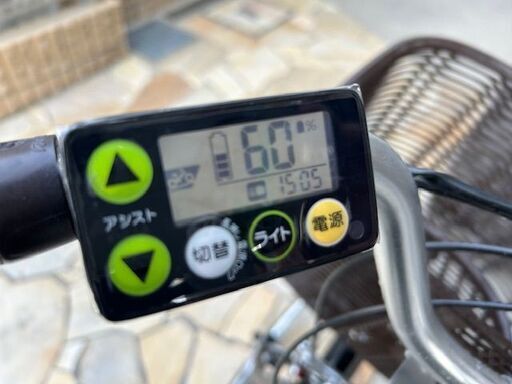 ?現行バッテリーほぼ新品！8.7Ah！?ヤマハ　YAMAHA パスナチュラ　PAS　電動自転車　電動アシスト自転車　13007