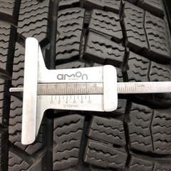 155/65R13 73Q 4本 21年製　ダンロップ　ウィンターマックス　WM02 溝7.5〜8.0 ムーヴ　ワゴンR ラパン等　251203H898の画像