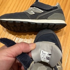 ニューバランス　17.5cmの画像