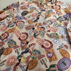 ホテルラベルデザイン カジュアルシャツ L の画像