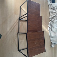 サイドテーブル　　3点セットの画像