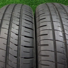 175/70R14　84S　4本　21年製　ダンロップ　エナセーブ　EC204　溝65　フィット　ポルテ等　251202041の画像