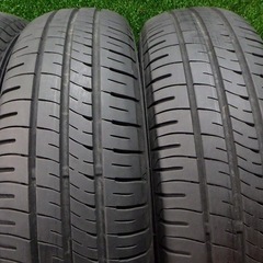 175/70R14　84S　4本　21年製　ダンロップ　エナセーブ　EC204　溝65　フィット　ポルテ等　251202041の画像