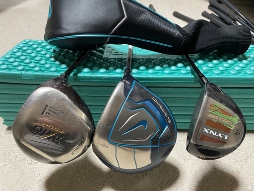 ゴルフセット一式ボールつき (昆布茶) 大多羅のゴルフの中古あげます