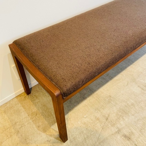 【ウォールナット】無垢 ベンチ 140cm 特注品
