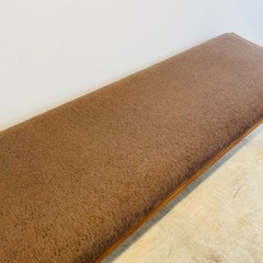 【ウォールナット】無垢 ベンチ 140cm 特注品の画像