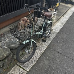 電動アシスト自転車　Panasonic　20インチの画像