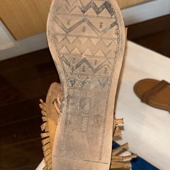 【断捨離】サンダル　MINETONKAの画像