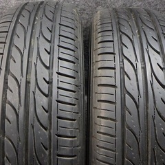 155/65R13 73S 4本 22年製 ダンロップ EC202 溝5.5～6.5 軽自動車 251205091の画像