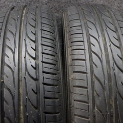 155/65R13 73S 4本 22年製 ダンロップ EC202 溝5.5～6.5 軽自動車 251205091の画像