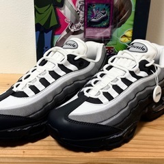 ✨未使用✨遊戯王 × ナイキ エアマックス95 "エアマッスル/城之内"の画像