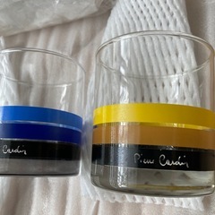 Pierreｶﾙﾀﾞﾝロックグラス&Helloキティトールグラス計5点セットで（別々でも可）オマケ日用品小物使えそうなの有れば一緒にどうぞの画像