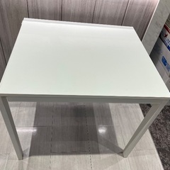 伸縮式テーブル／ダイニングテーブル／パソコン台／作業台／ワークデスクの画像