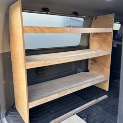 キャラバンnv350専用設計　　の棚の画像