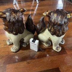 少し大きめのシーサーの画像