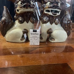 少し大きめのシーサーの画像