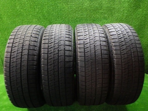 215/65R16　98Q　18年製　4本　BS　ブリヂストン　VRX2　溝6.5～7.0　エルグランド　アルファード等　251202046