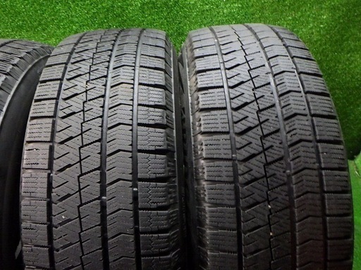215/65R16　98Q　18年製　4本　BS　ブリヂストン　VRX2　溝6.5～7.0　エルグランド　アルファード等　251202046