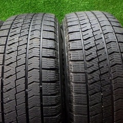 215/65R16　98Q　18年製　4本　BS　ブリヂストン　VRX2　溝6.5～7.0　エルグランド　アルファード等　251202046の画像